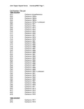 Accession 1996-032